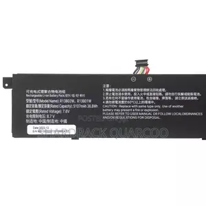 R13b02w Laptop Battery For Xiaomi Mi Air 13.3" Series Tablet Pc 40wh