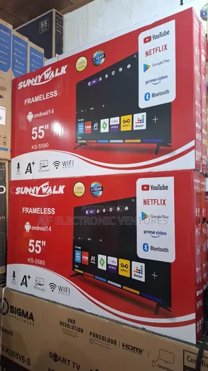Sunnywalk 55-Inch Smart Android Tv