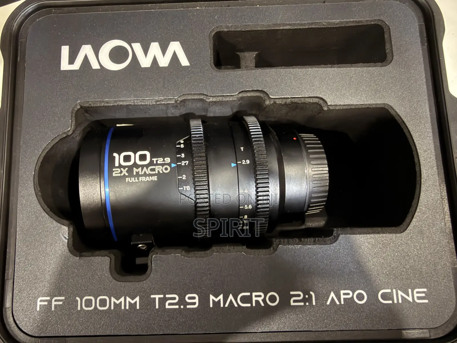 Canon Laowa 100mm T2.9 Macro 2x Apo Cine
