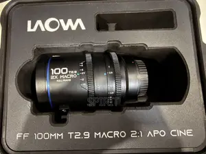 Canon Laowa 100mm T2.9 Macro 2x Apo Cine