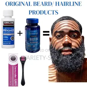 Kirkland + Biotin + Derma Roller