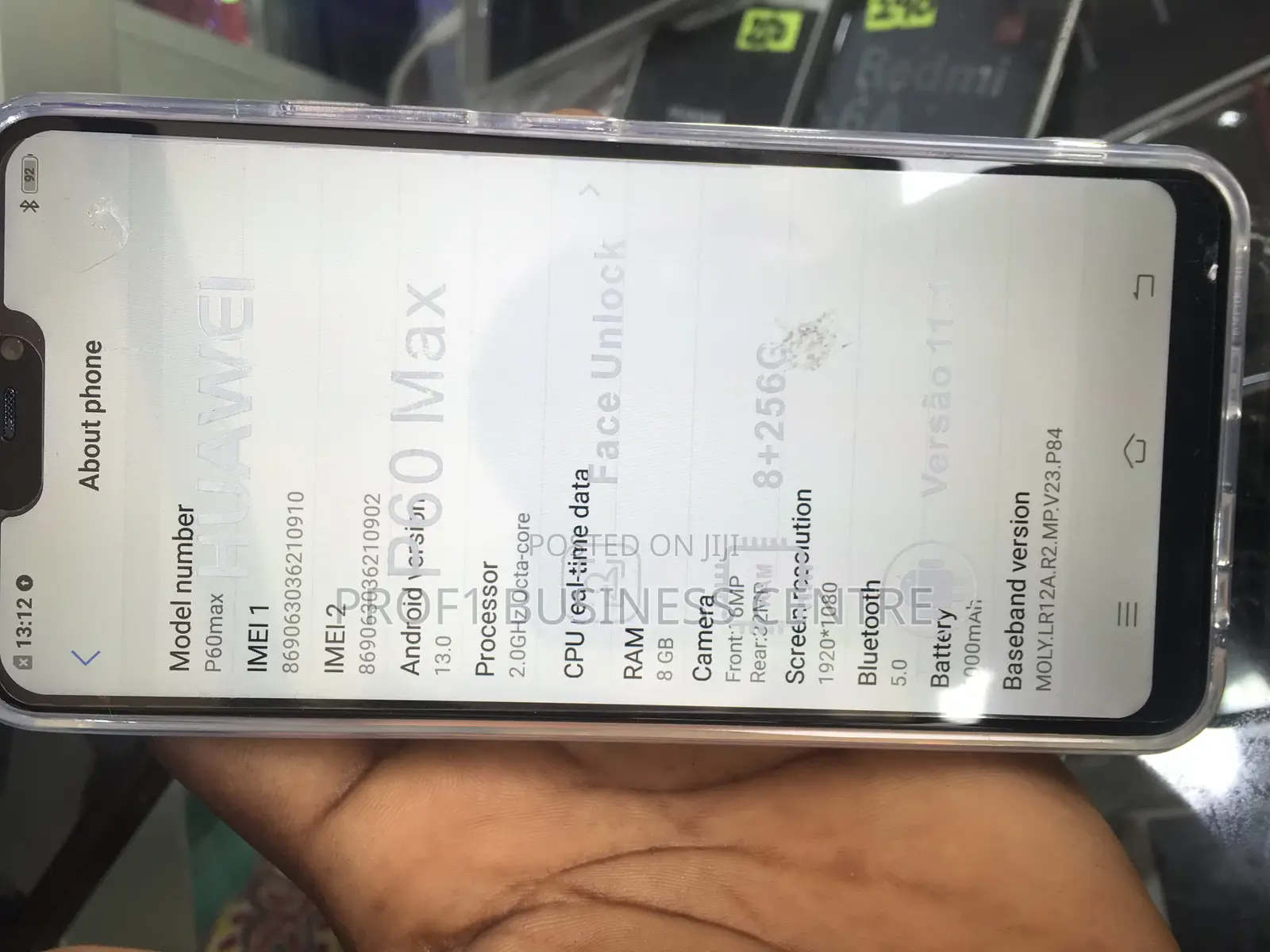 Huawei P60 Pro 256 GB Black