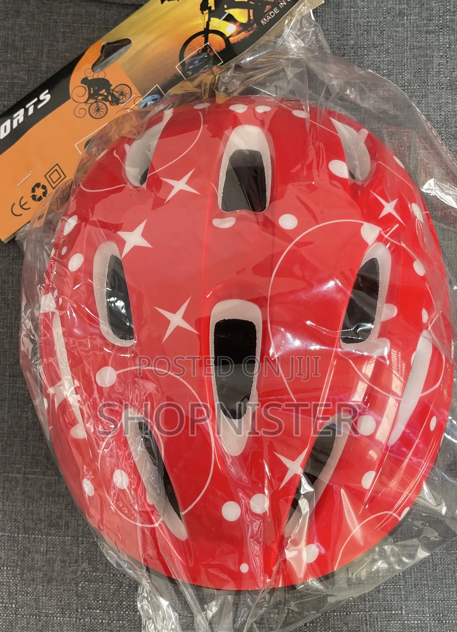 Kids Bicycle Protective Gear Red