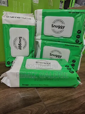 Oraimo Snuggy 100% Pure Bamboo Cloud-Soft Baby Wipes