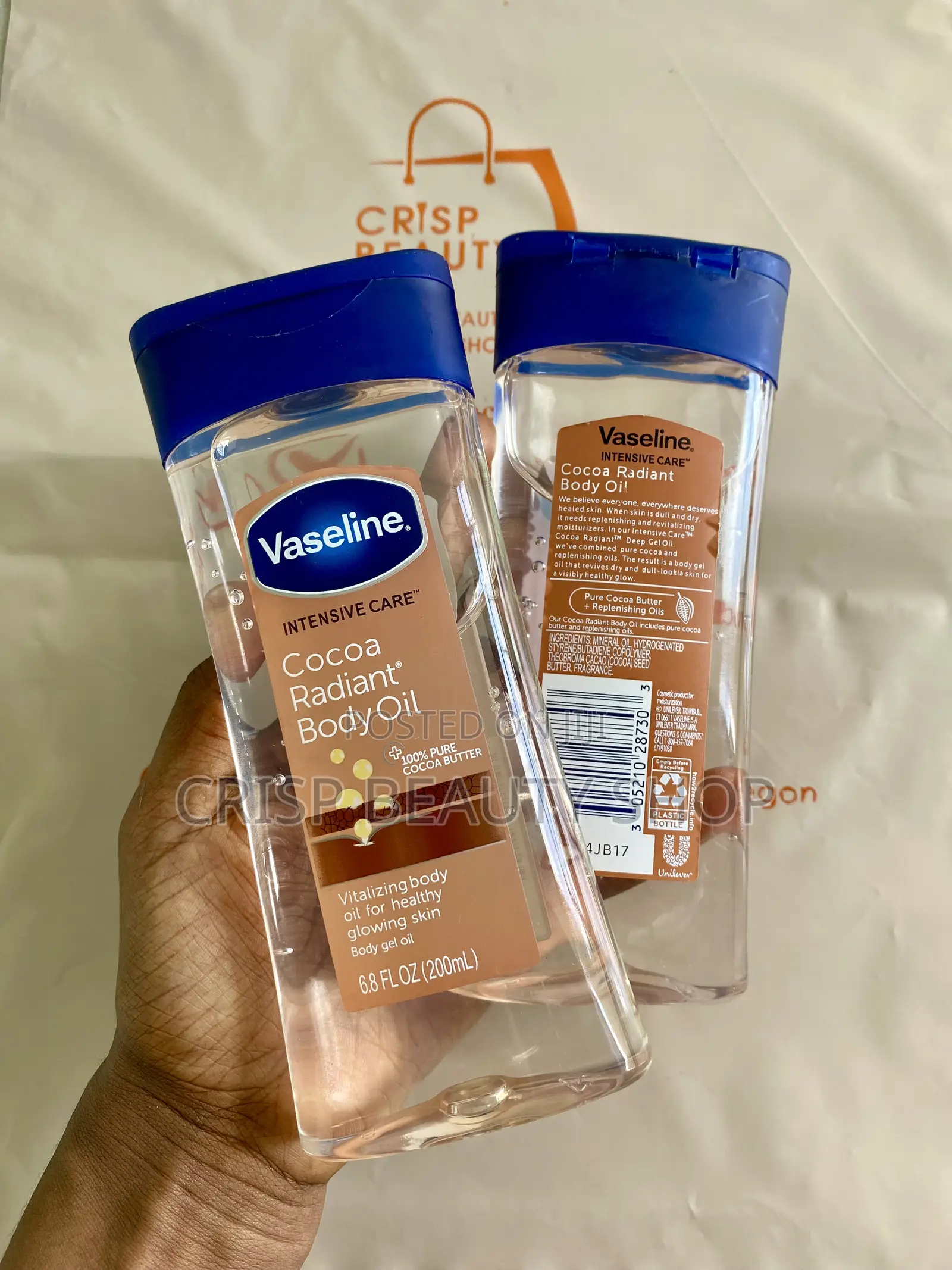 Vaseline Body Oil