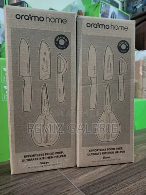 Oraimo Sliceo 3-Piece Carbon Steel Kitchen Set
