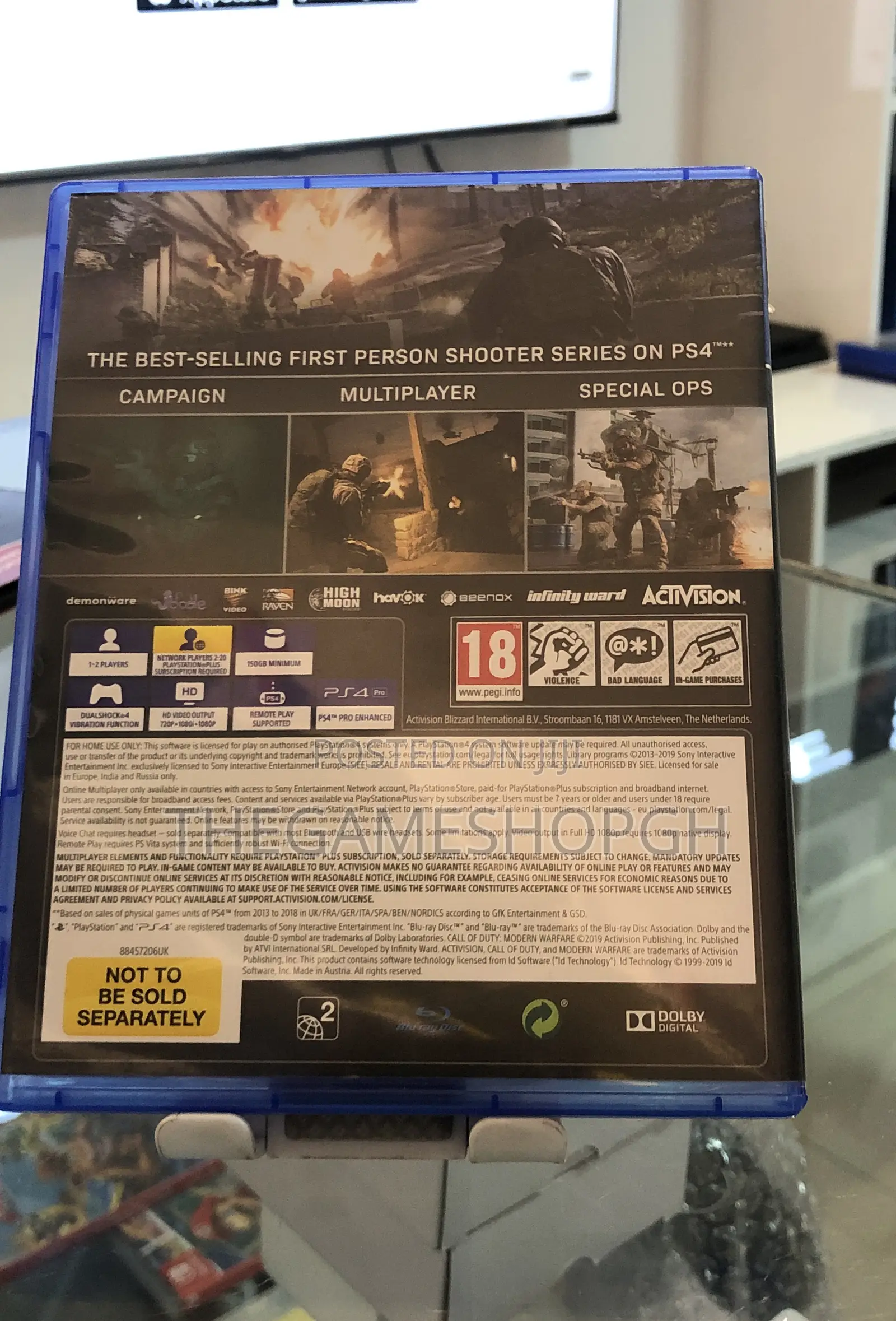 Call of Duty Modern Warfare for Ps4
