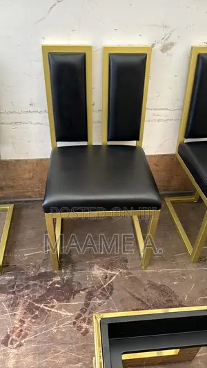 Glass Center Table With Italian Dining Chairs