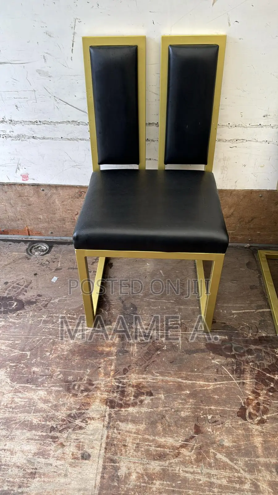 Glass Center Table With Italian Dining Chairs