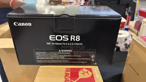 Canon Eos R8 Mirrorless Camera With Rf 24-50mm F/4.5-6.3 Is Stm Lens