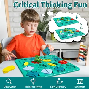 Fygurso Stem Puzzle Logical Road Builder Board Game