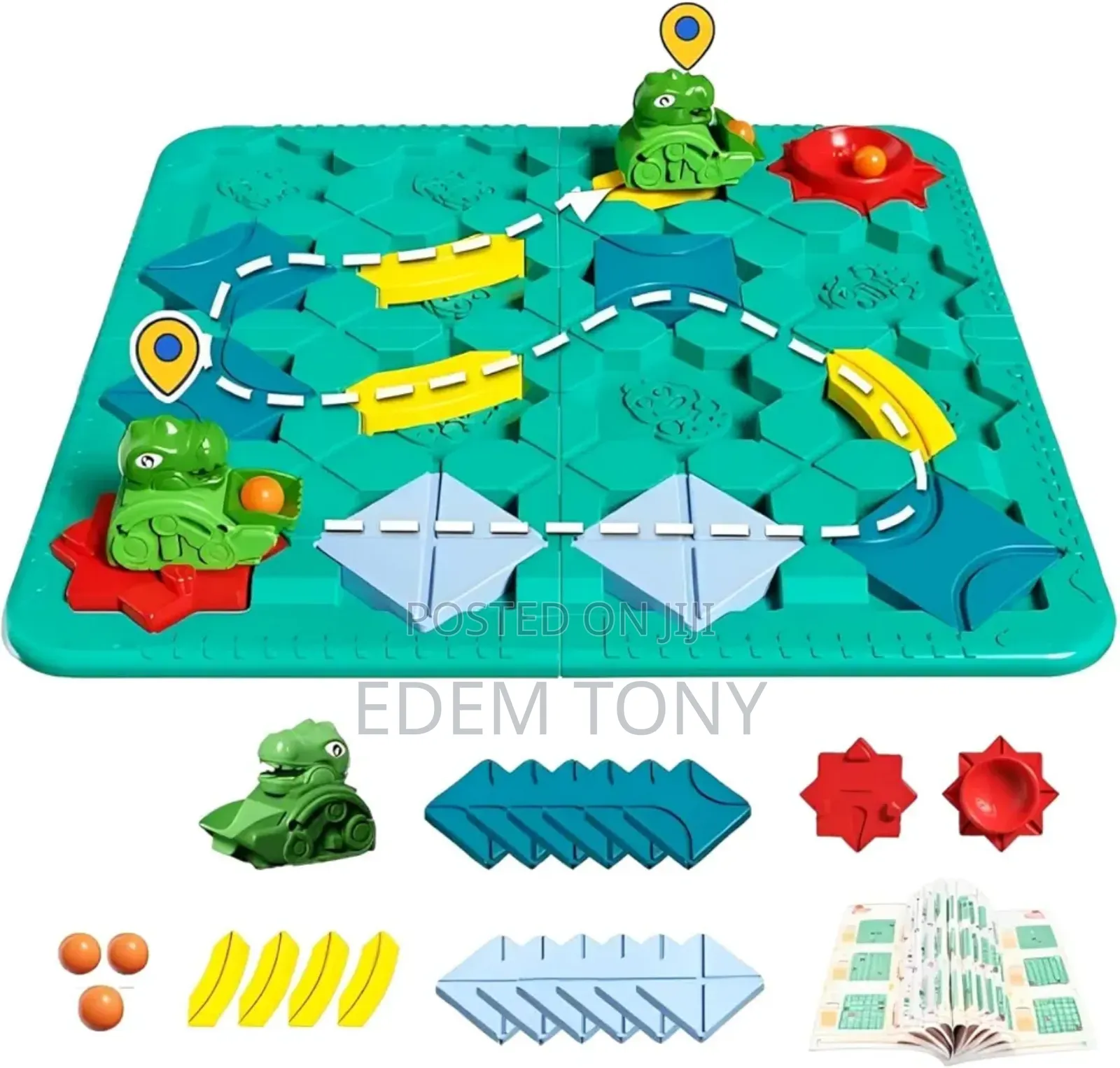 Fygurso Stem Puzzle Logical Road Builder Board Game