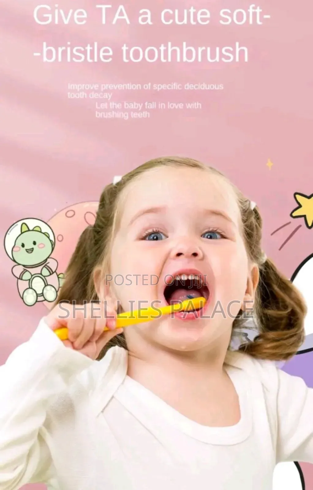 Children's Electric Toothbrush USB Sonic Boys Girls Cartoon