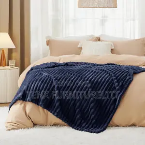Blanket (Sherpa Throw )Blue