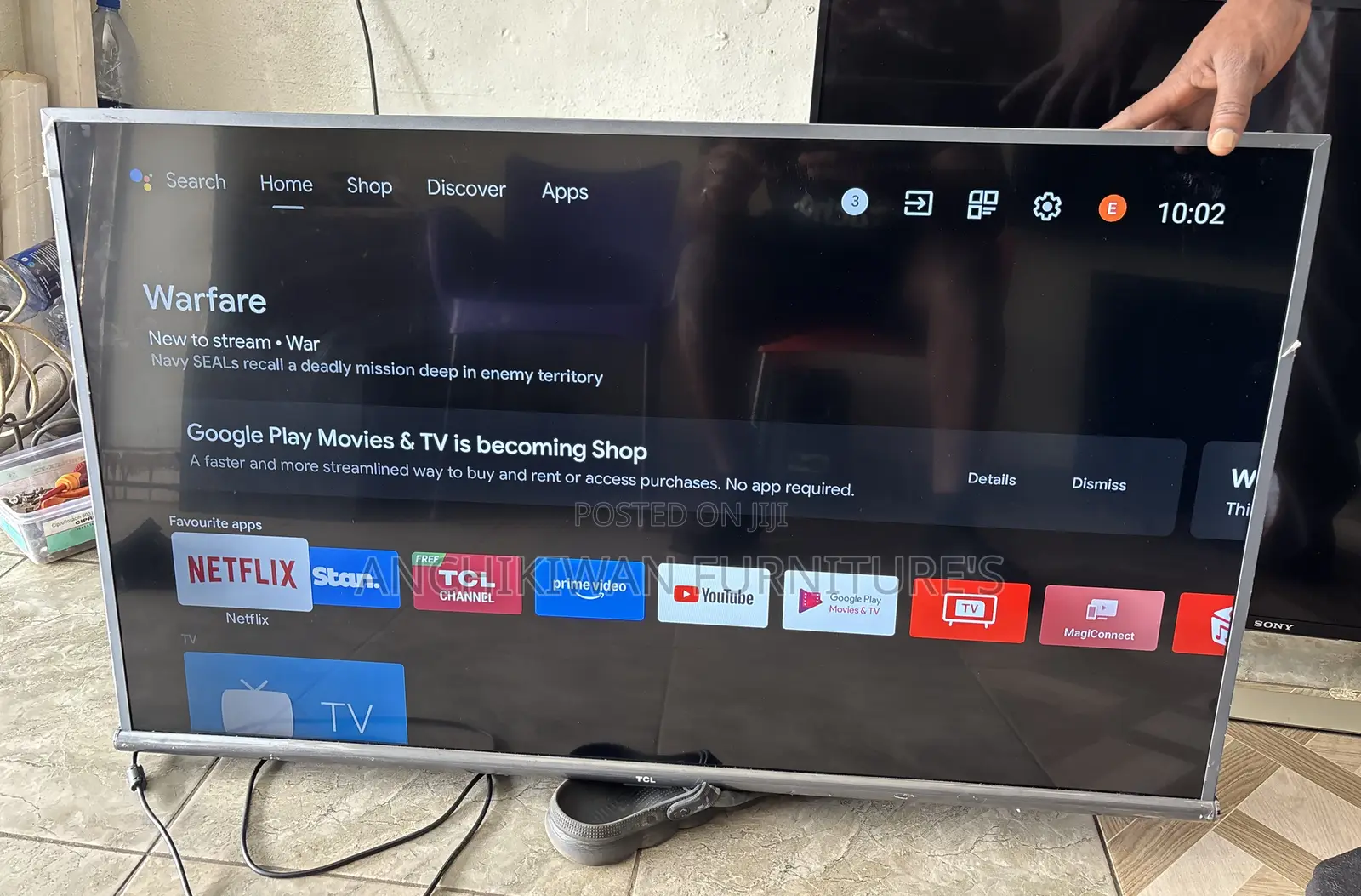 TCL 43 Inches Smart Tv Bluetooth,Netflix,Youtube,Digital Satellite