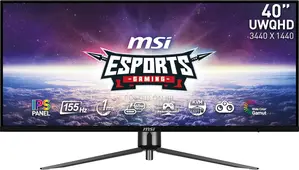 Msi 40 Inches Gaming Monitor, 3440 X 1440 (Uwqhd), Ips, 155hz