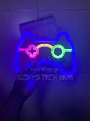 Gamepad Sign for Room Decor Game Room Light Boys Gaming Decoration