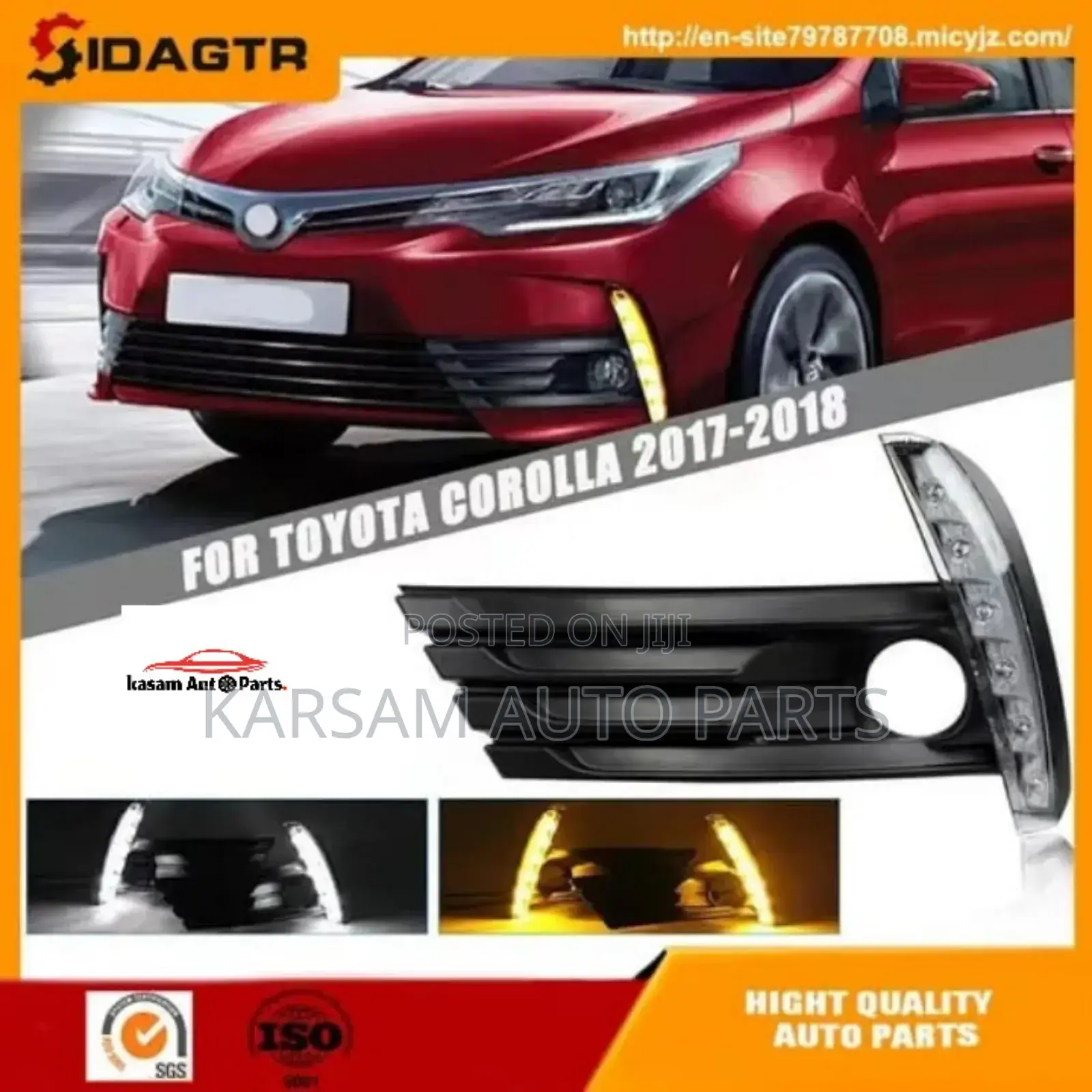 Toyota Corolla 2015 Foglight (Pair)