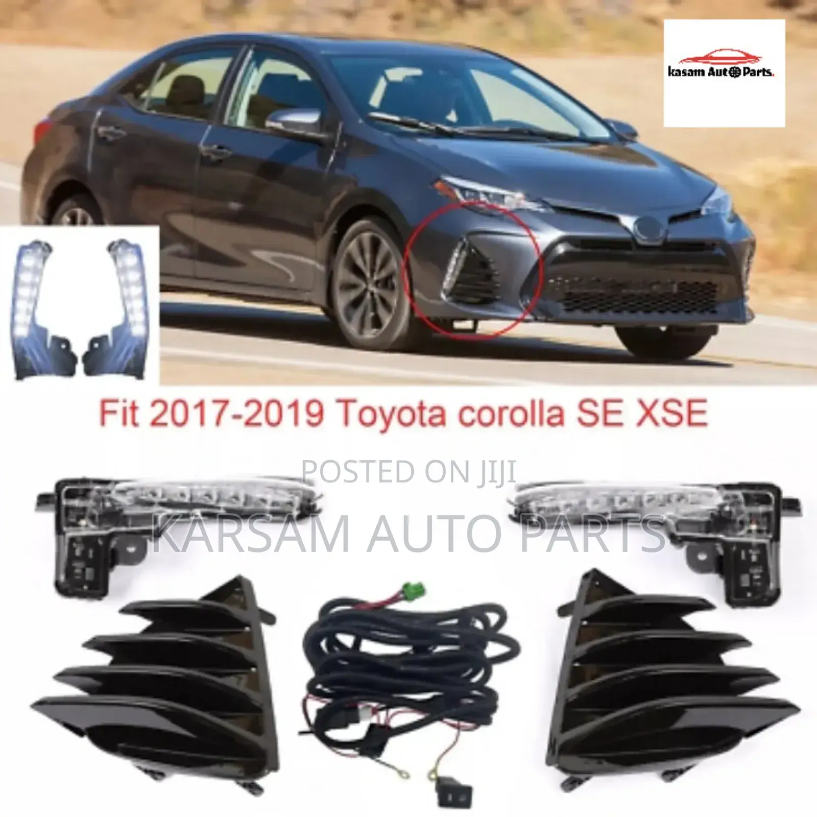 Toyota Corolla 2015 Foglight (Pair)