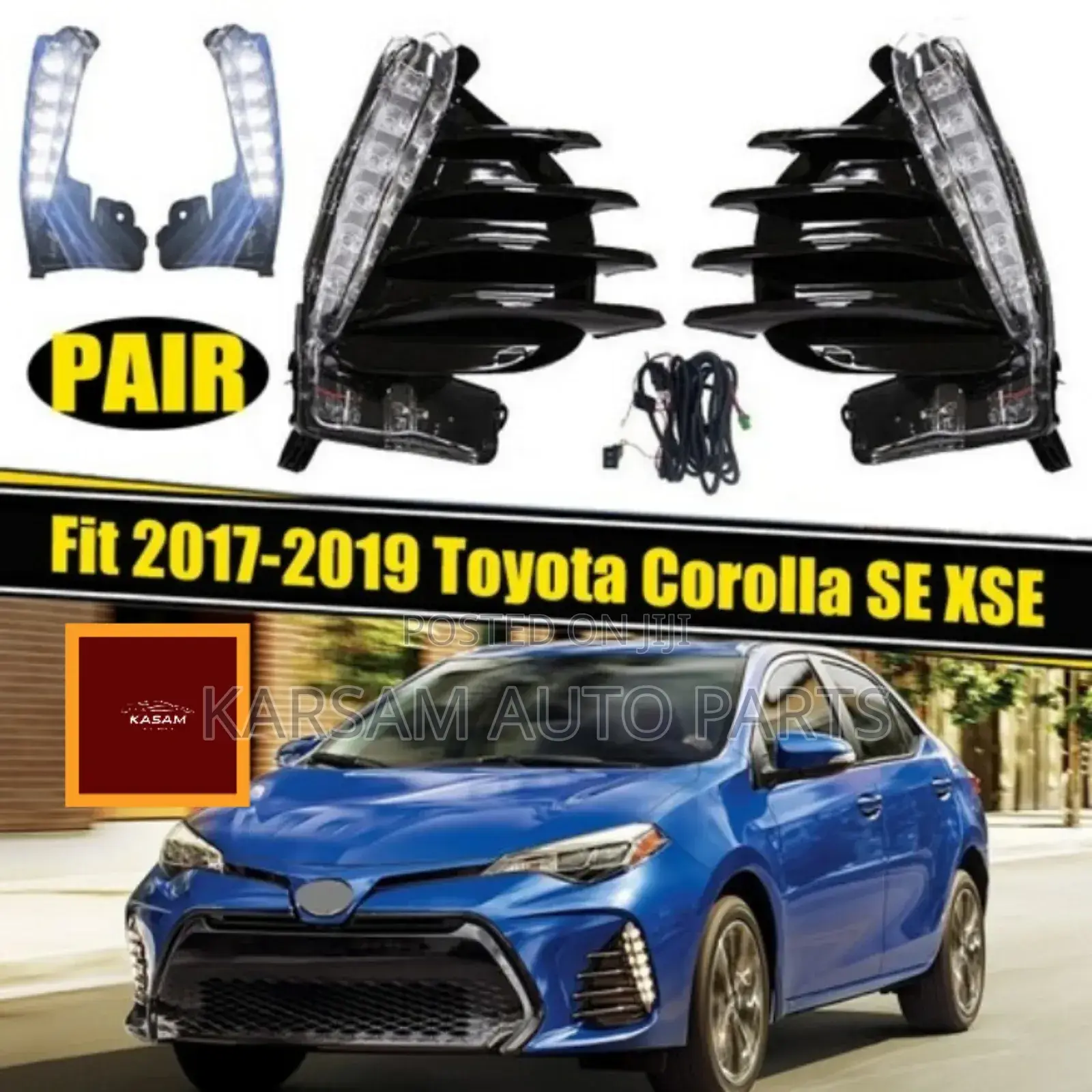 Toyota Corolla 2015 Foglight (Pair)