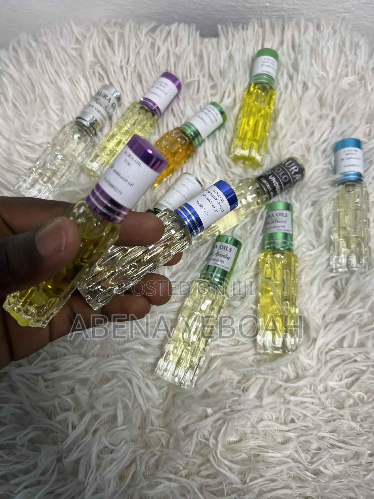 Undiluted Oil Perfume