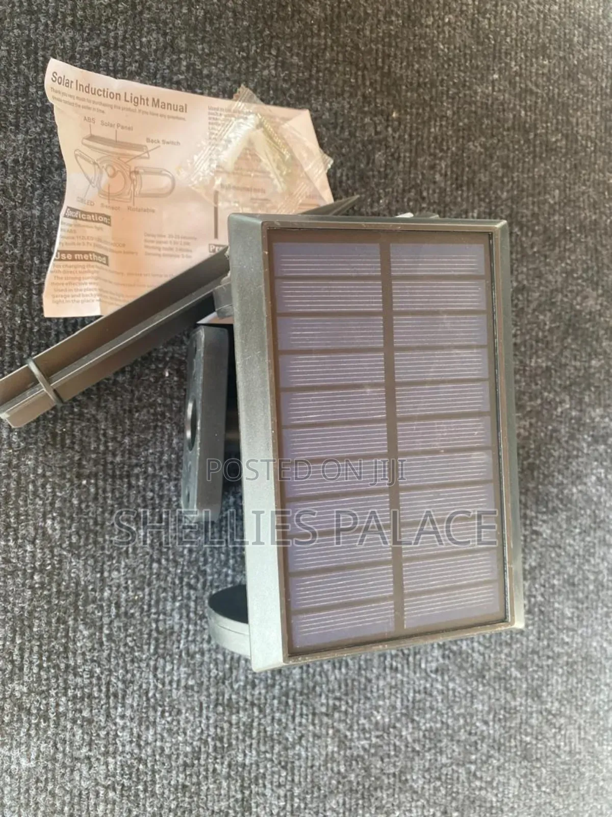 112 Led Outdoor Solar Lights Three Head Lighting Lawn Ground