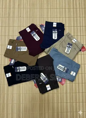 Men Khaki Trousers