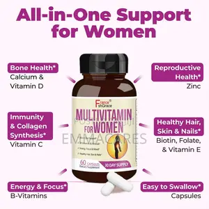 Multivitamins for Women, All in 1 Support for Women