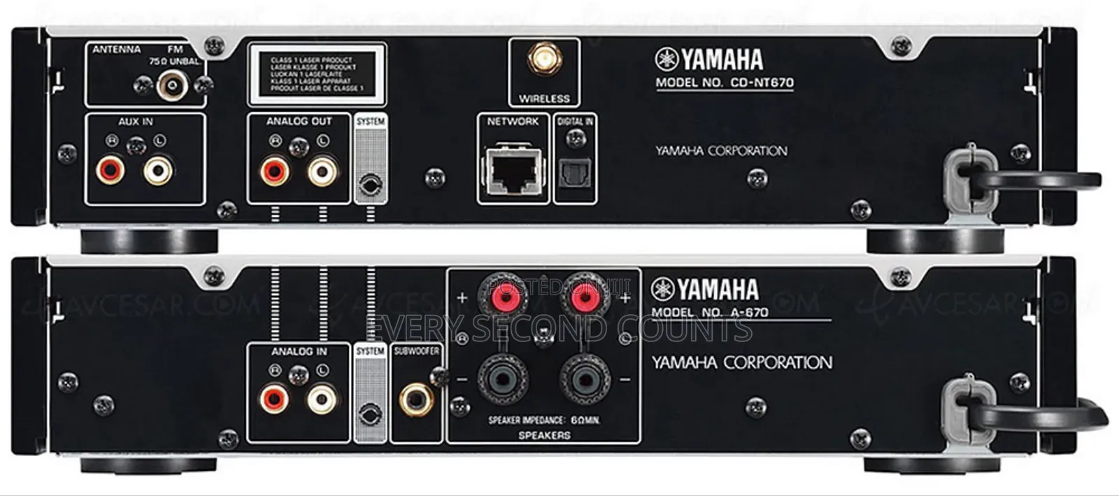 Yamaha Cd - Nt670d And A670