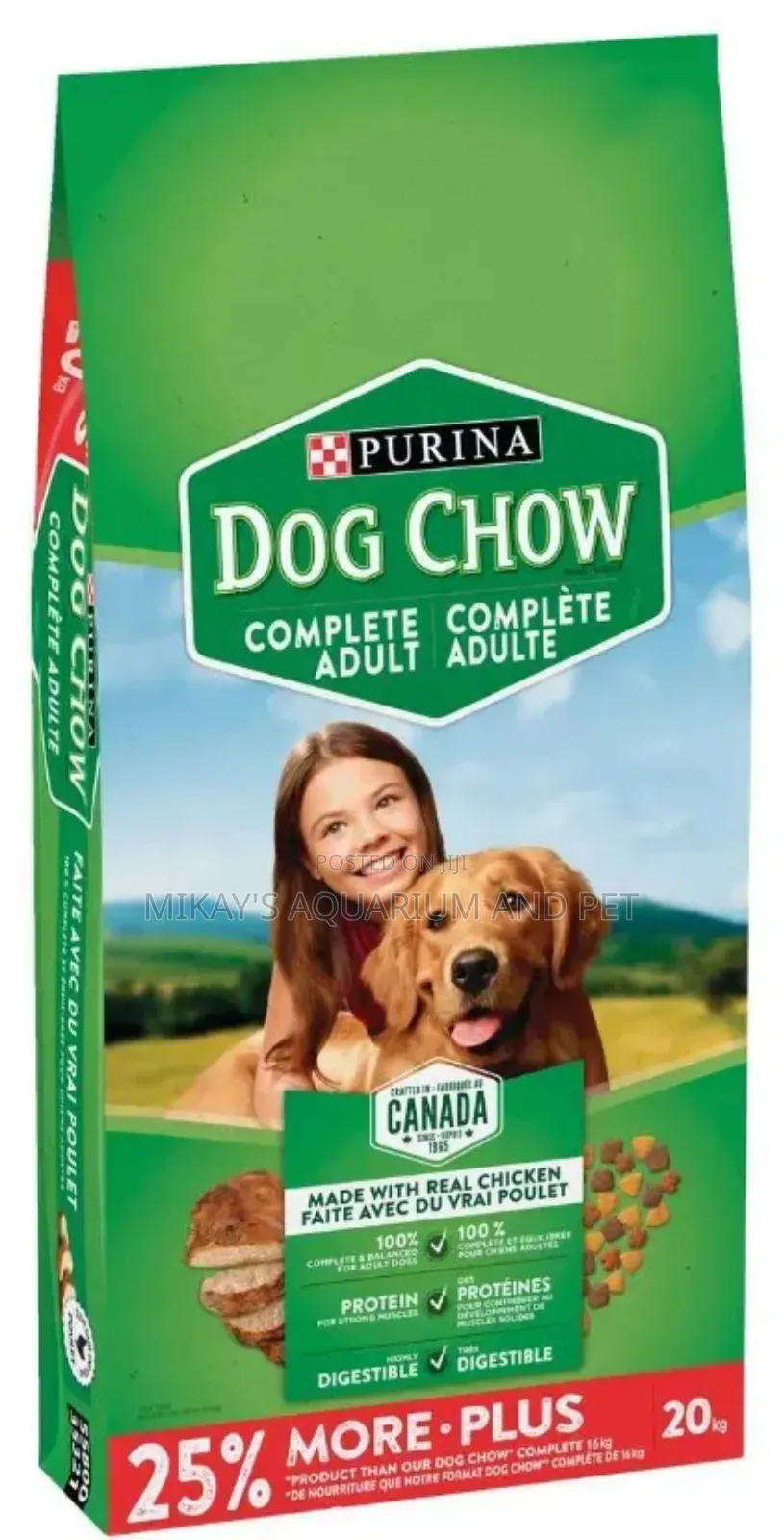 Dog Food ( Complete Chicken Flavor for Adults)