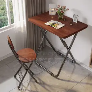 Foldable Study Table Chair