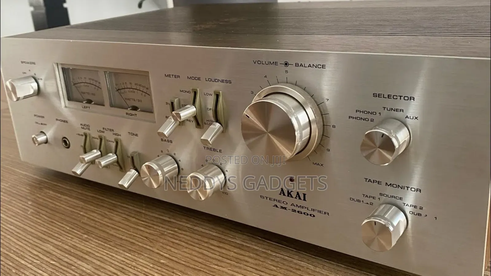 Akai Am-2600 Stereo Integrated Amplifier Vintage