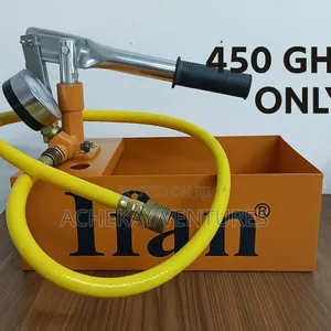 Ifan Manual Pump With Hose Pressure Gauge