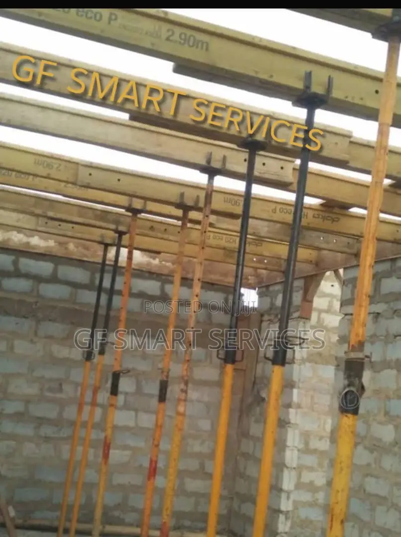 Rent Formwork/Decking Materials Wawa Board/Acrow Jack/Etc
