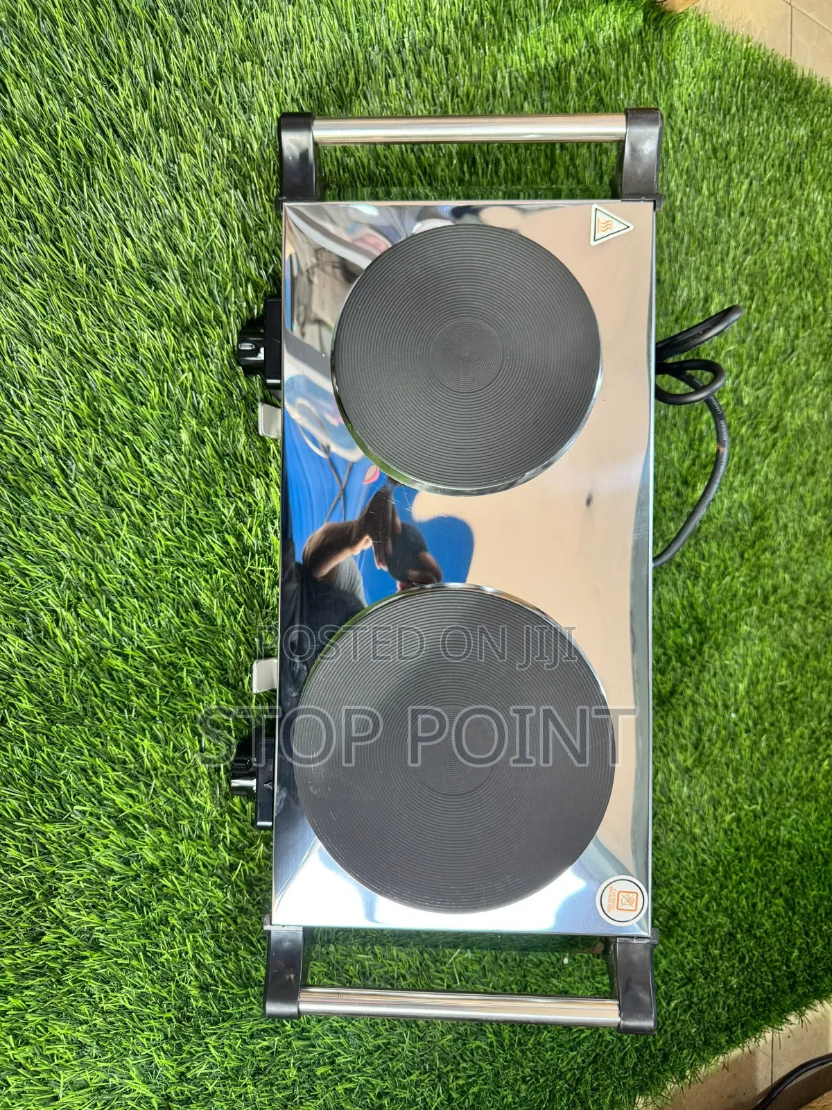 2 in 1 Hotplate With Handle