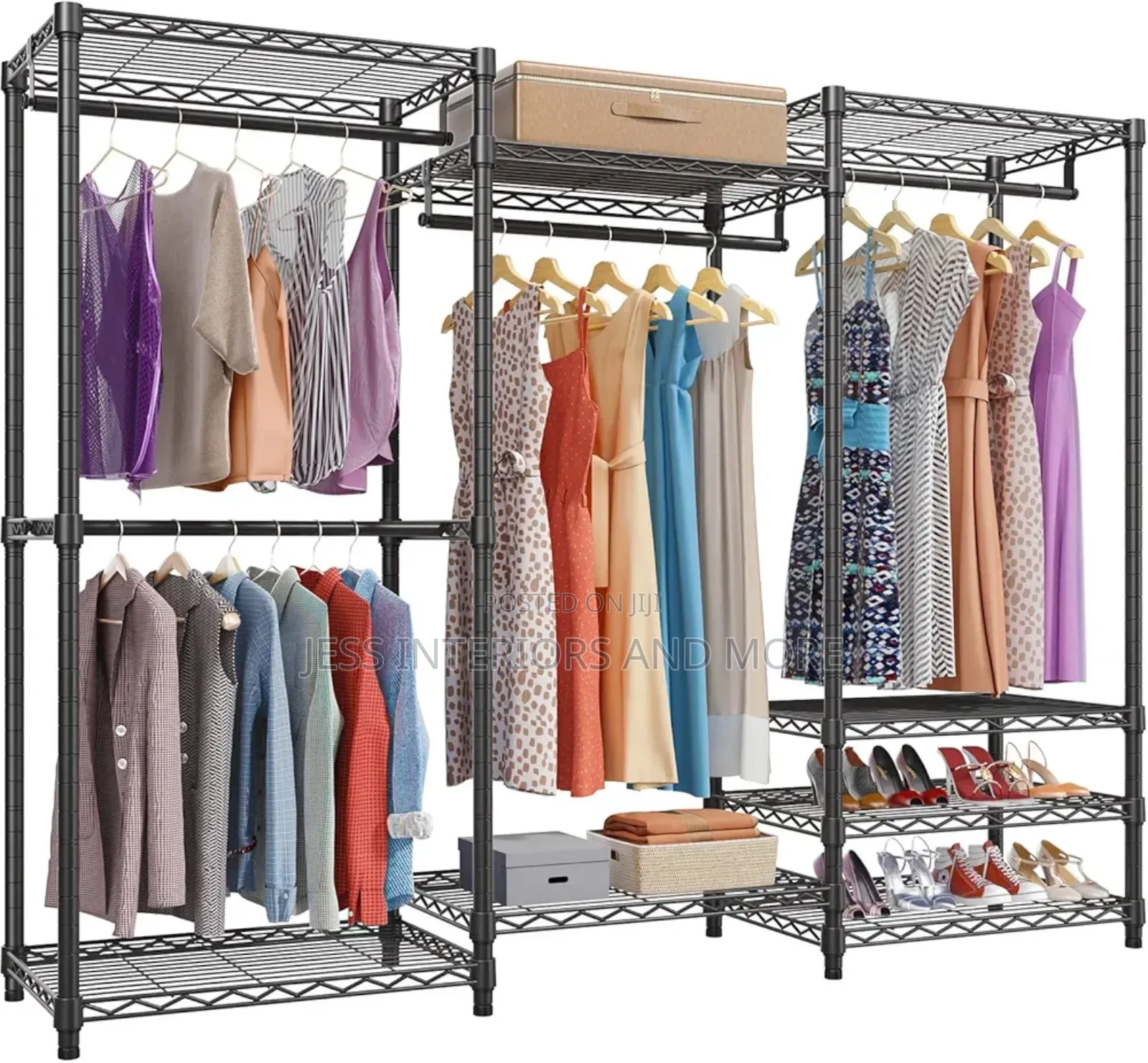 Heavy Duty Clothes Rack (Vipek V5)