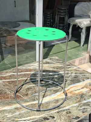 Plastic Top Round Stool