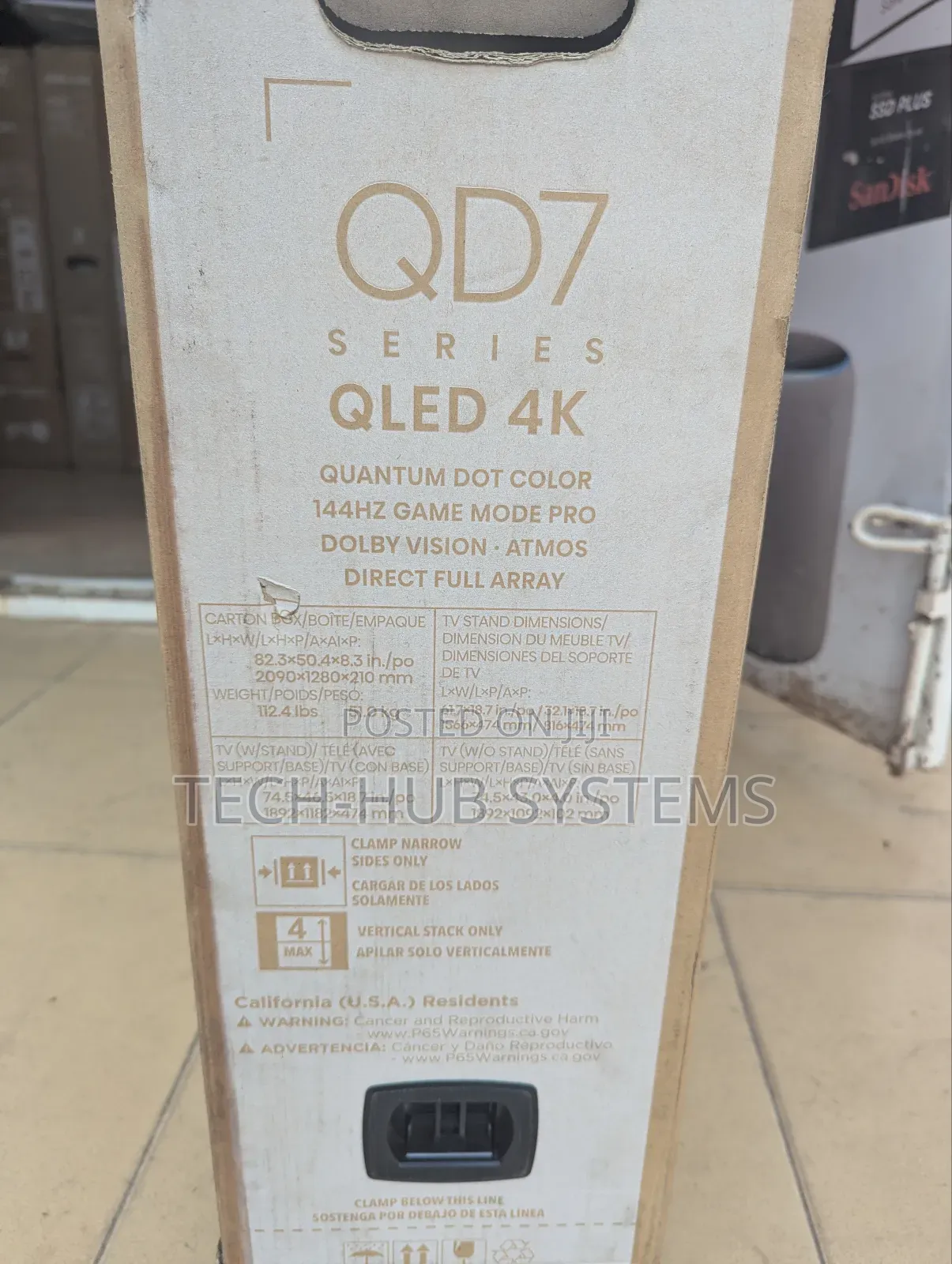 Hisense - 85 Inch Class Qd7 Series Uhd Qled Smart Google Tv
