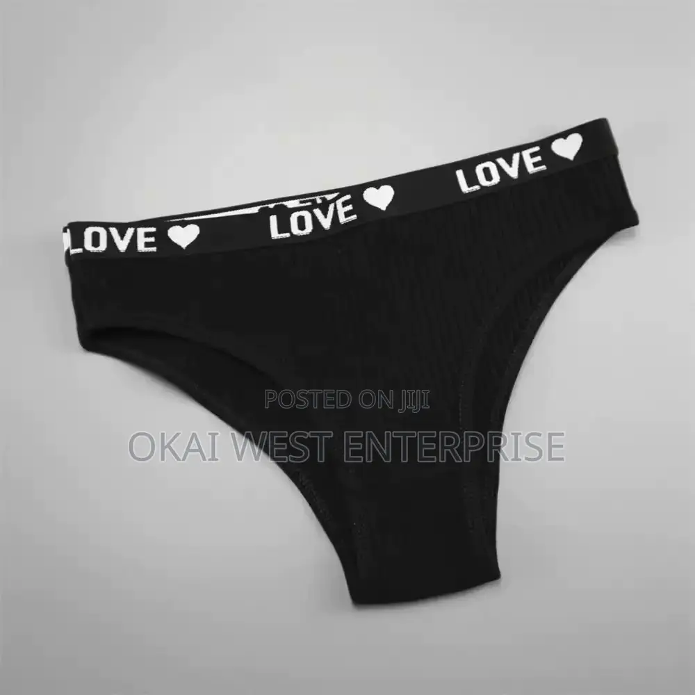 Comfort Style: V-shaped Cotton Threaded Briefs For Women