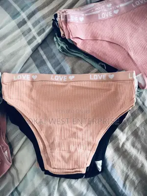 Comfort Style: V-shaped Cotton Threaded Briefs For Women
