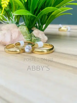 Classic Non Fading Three Set Wedding Ring