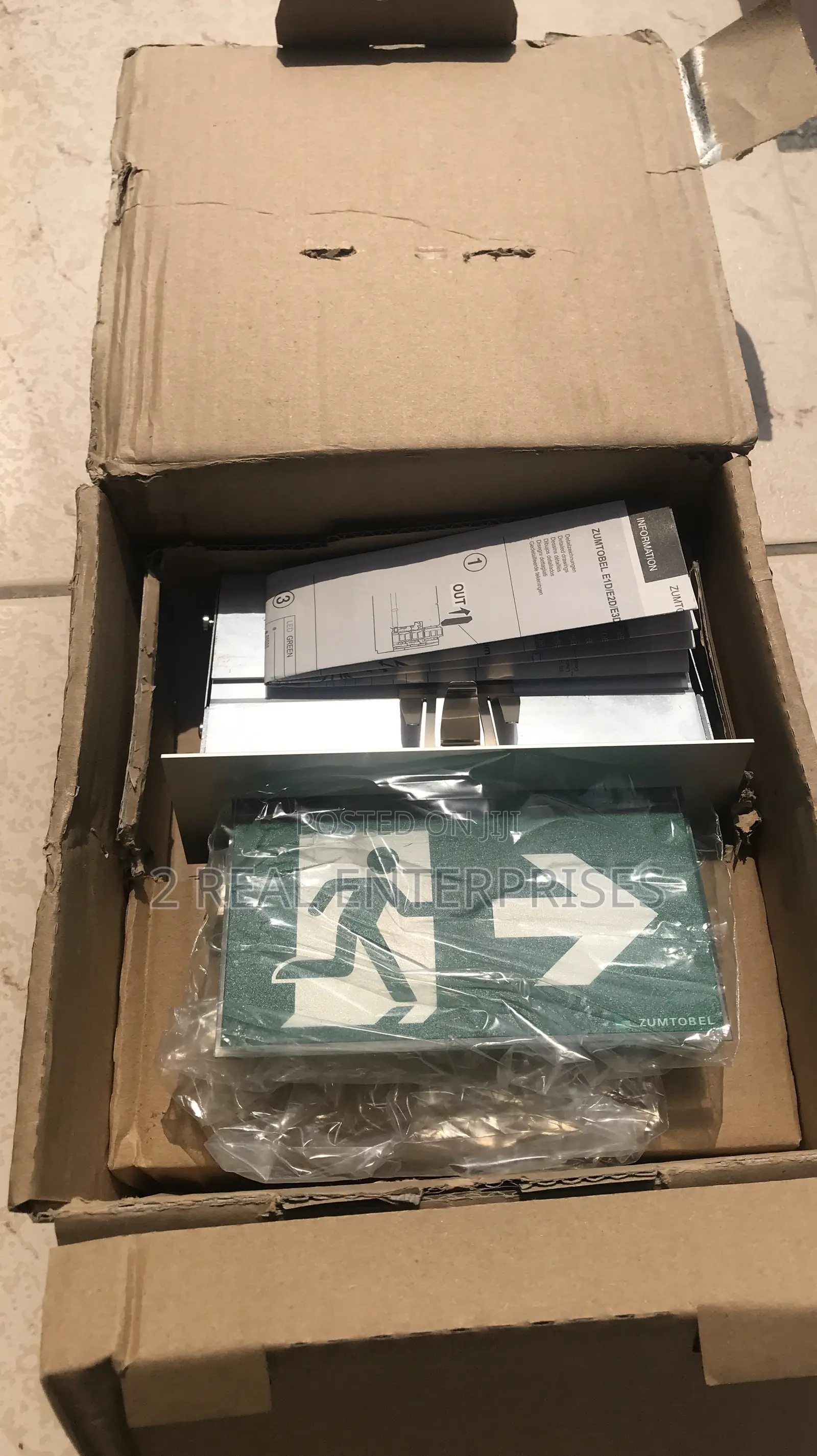 Recessed Ceiling Emergency Led Exit Sign From Uk