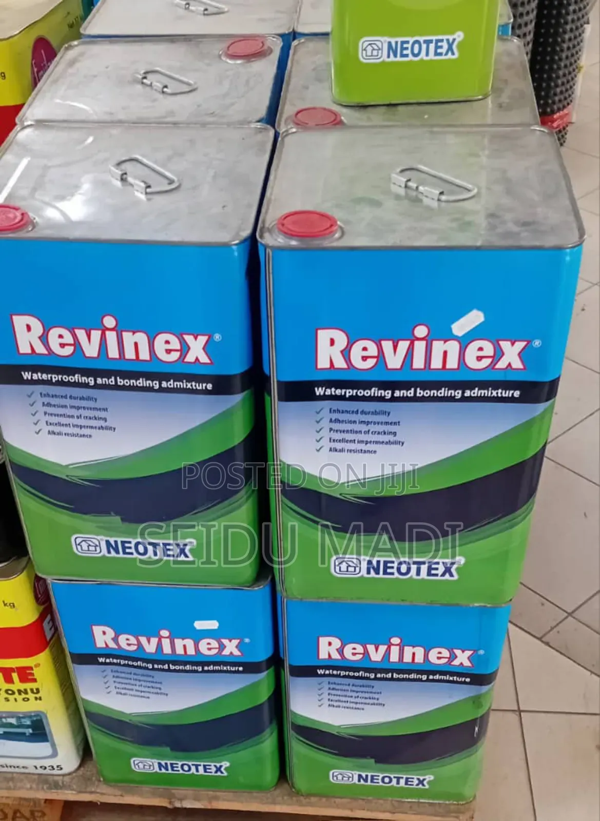 Revinex (Waterproof Admixture and Bonding Agent)
