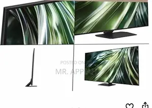 Sleek Samsung 85qn90d 85 Inch Qled Ultra Hd Smart Television.