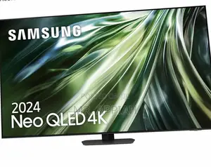Sleek Samsung 85qn90d 85 Inch Qled Ultra Hd Smart Television.