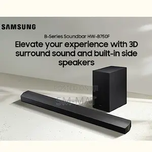 400w Hw-B750f 5.1 Channel Soundbar and Wireless Subwoofer