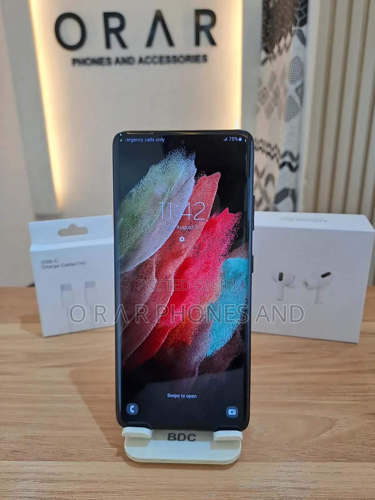 Samsung Galaxy S21 Ultra 5G 128 GB Black
