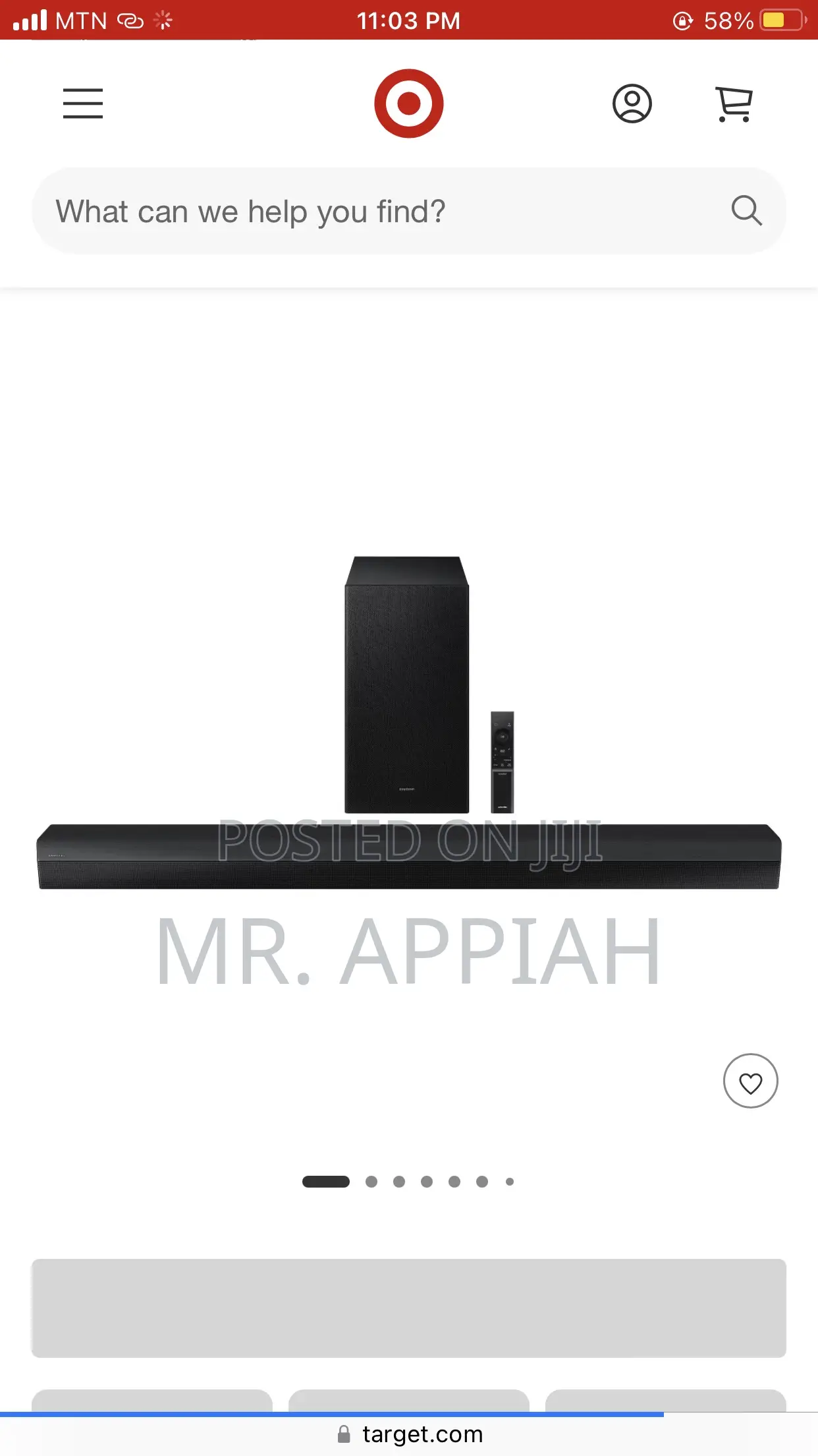 Newly in Stock Samsung Bluetooth Sound Bar(B73md)5.1ch 
