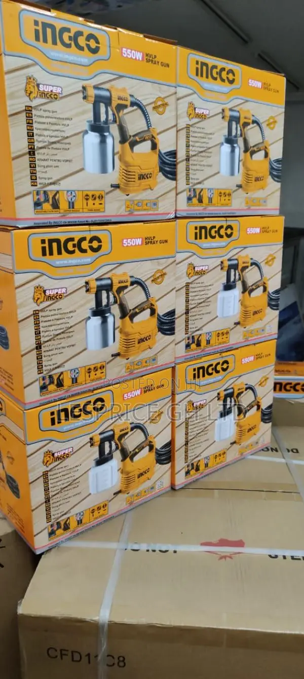 550w Ingco HVLP Floor Based Spray Gun