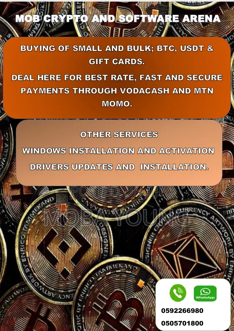 Mob Ventures. Buy or Sell Any Crypto From Us.